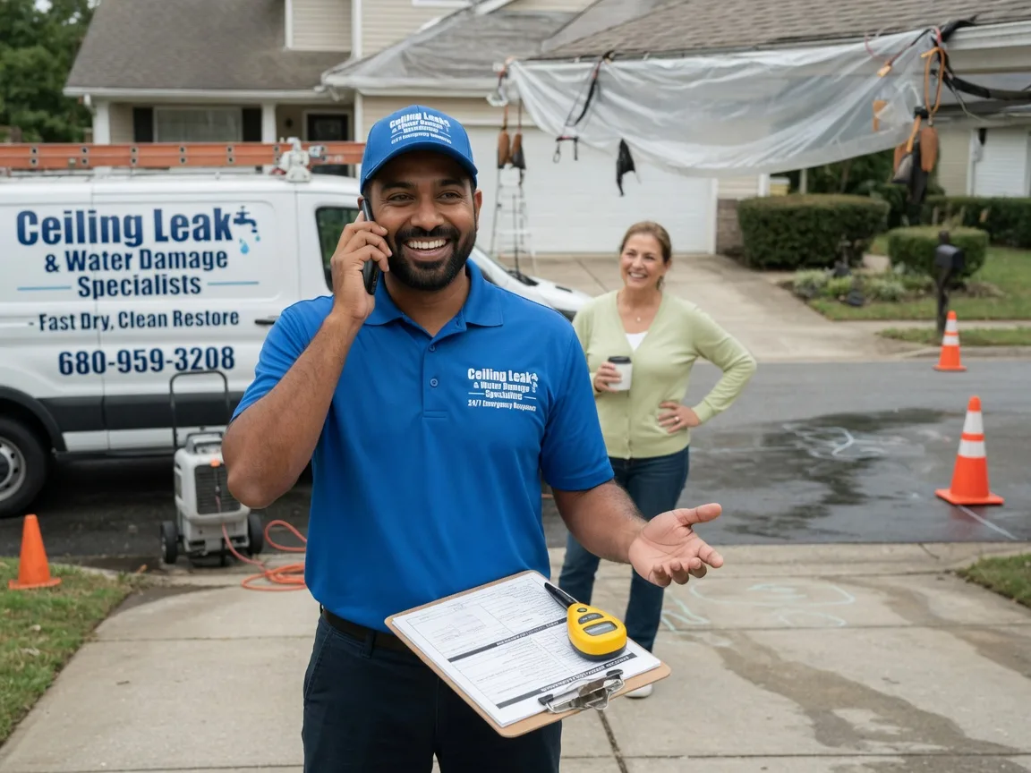 Ceiling Leak Cleanup Wilmington, CA FAQs